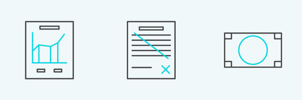 线条组合：纸币现金文件图片下载