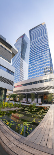 以色列特拉维夫的现代建筑图片下载