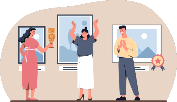 参加摄影比赛的人图片下载