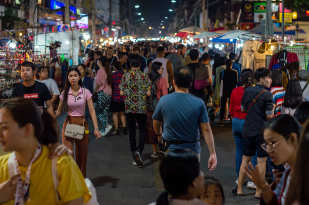 清迈步行街图片下载