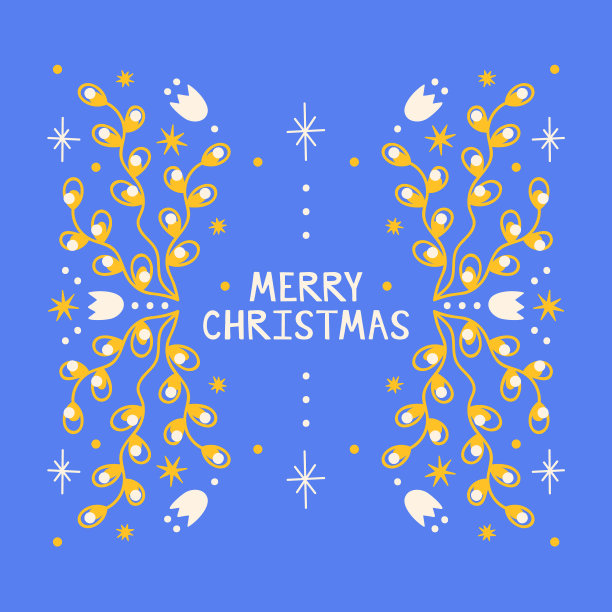 圣诞贺卡横幅模板节日快乐图片下载