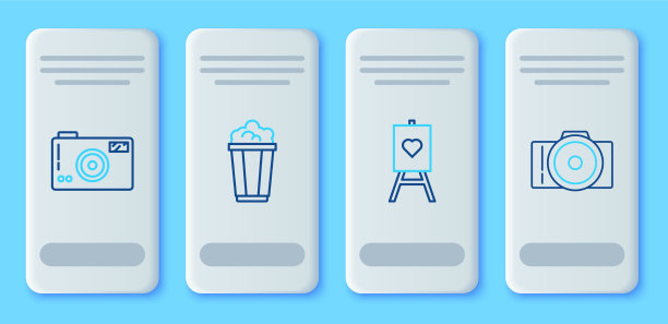 将线爆米花放在纸板箱木架上图片下载