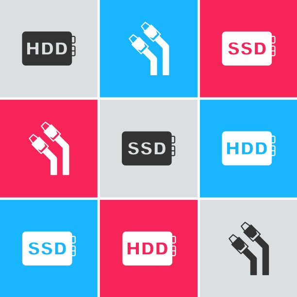HDD硬盘驱动器网线网络图片下载