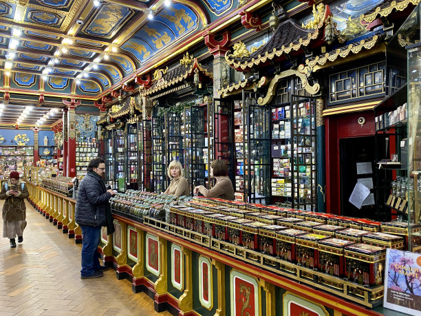 莫斯科Mysnitskaya街的茶馆图片下载