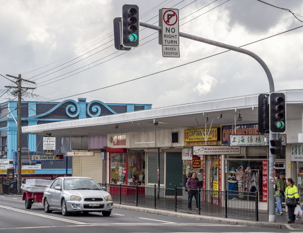 Campsie，受欢迎的Beamish街道上的车辆流量图片下载