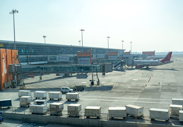 印度德里英迪拉甘地国际机场。图片下载