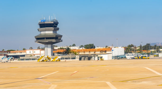 法罗国际机场，阿尔加维，葡萄牙图片下载