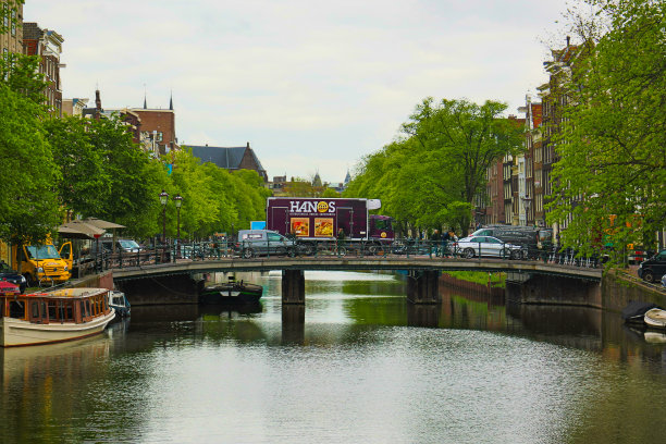 世界遗产运河，阿姆斯特丹图片下载