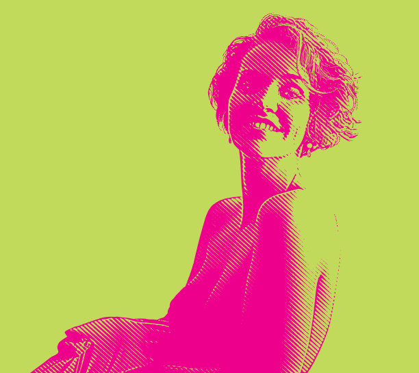 可爱的，快乐的年轻女人的肖像图片下载