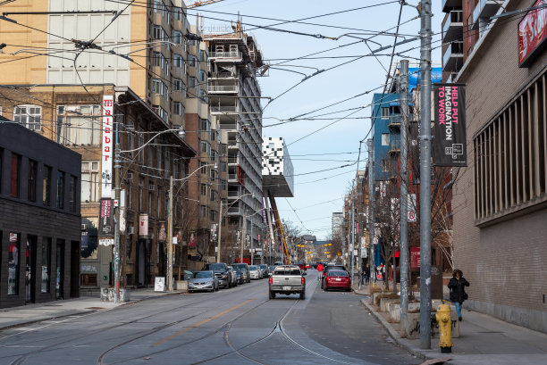 多伦多麦考尔街的街景图片下载