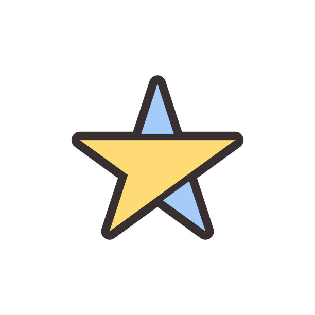 星形设计图标图片下载