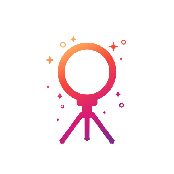 健身，健康，健身房时尚图标上的圆圈图片下载