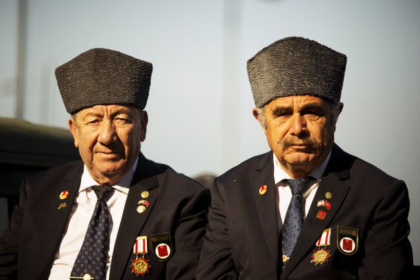 两个老兵看着镜头图片下载