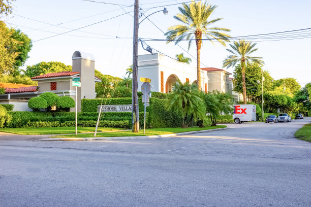 海湾别墅椰林公寓出售或出租图片下载