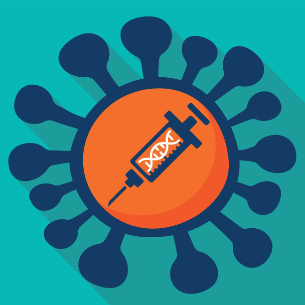 Covid-19疫苗表情库插图图片下载