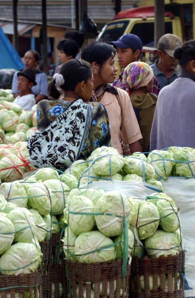 市场上的菜贩图片下载