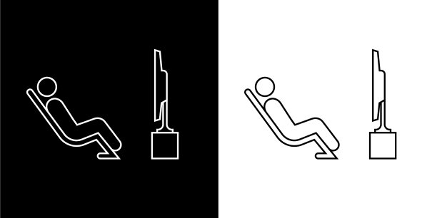 看电视的男人图片下载