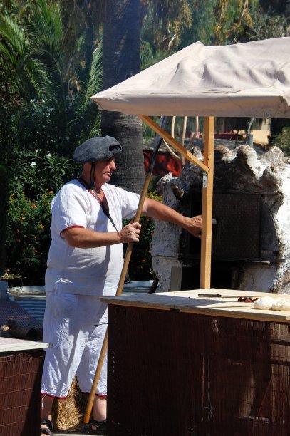 中世纪面包师，巴贝特，西班牙。图片下载