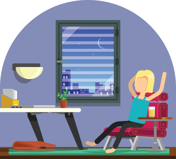 工作后在家放松图片下载