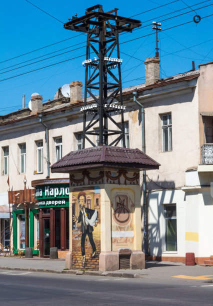 乌克兰敖德萨的贫困社区风景如画图片下载