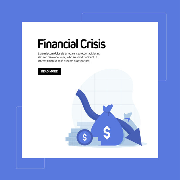 经济，金融危机和衰退的概念矢量插图网站横幅，广告和营销材料，在线广告，业务演示等。图片下载