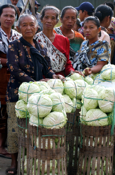 市场上的菜贩图片下载
