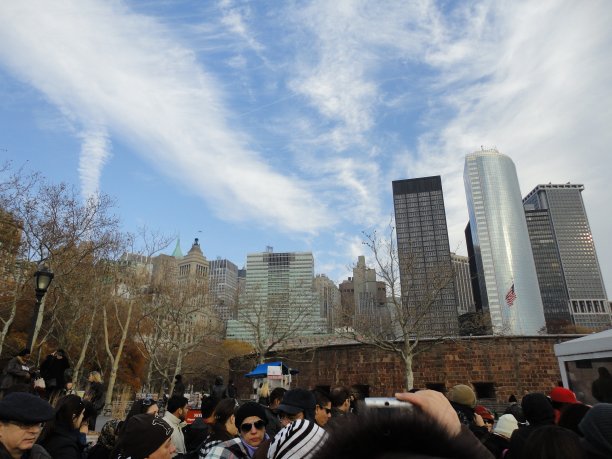 曼哈顿市中心的摩天大楼图片下载