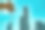 特写的水从一个与摩天大楼的背景井流动图片下载