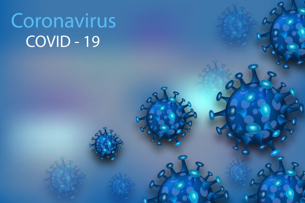 冠状病毒的背景图片下载