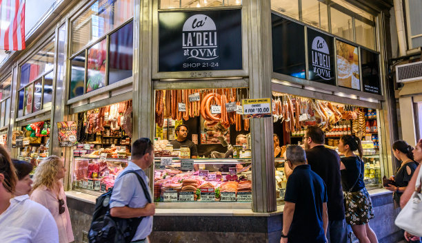 维多利亚女王街市档位图片下载