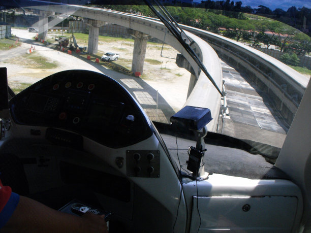 吉隆坡公共交通。马来西亚图片下载