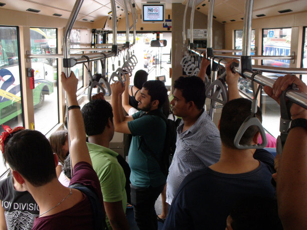 吉隆坡公共交通。马来西亚图片下载