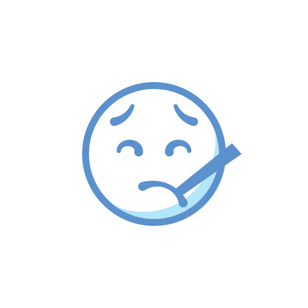 表情可爱的线条艺术风格图片下载