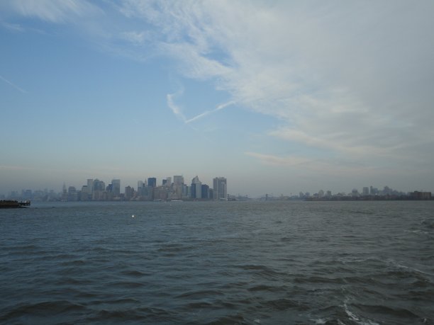 曼哈顿市中心的摩天大楼图片下载