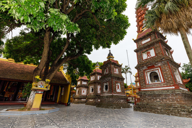 越南河内的陈果塔图片下载