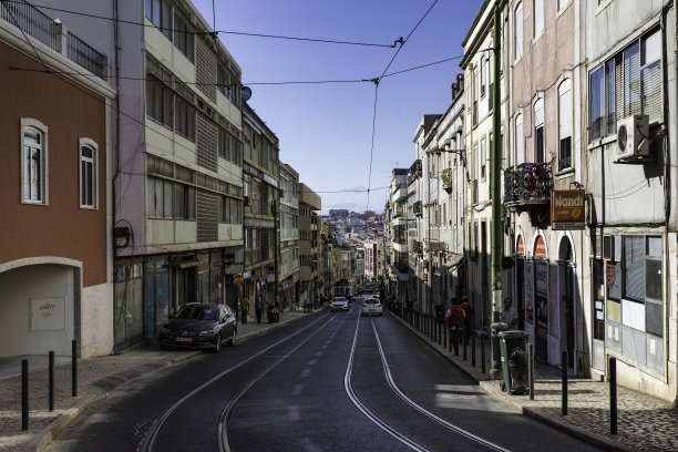 在葡萄牙里斯本的阿拉米达区图片下载