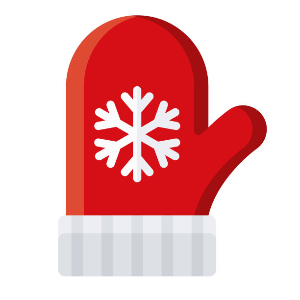 在透明背景上的手套图标图片下载