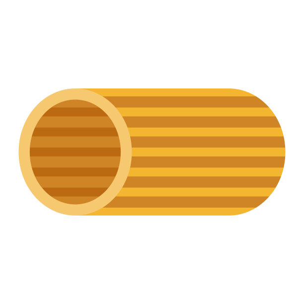 Mezze马尼切意大利面图标上的透明背景图片下载