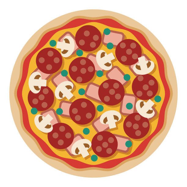 豪华披萨图标透明背景图片下载