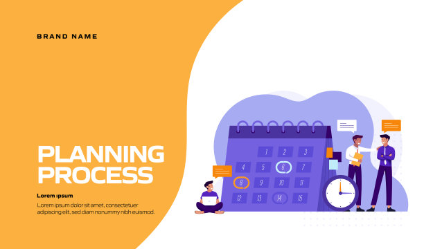 登陆页模板，网站横幅，广告和营销材料，在线广告，商业展示等概念矢量插图。图片下载