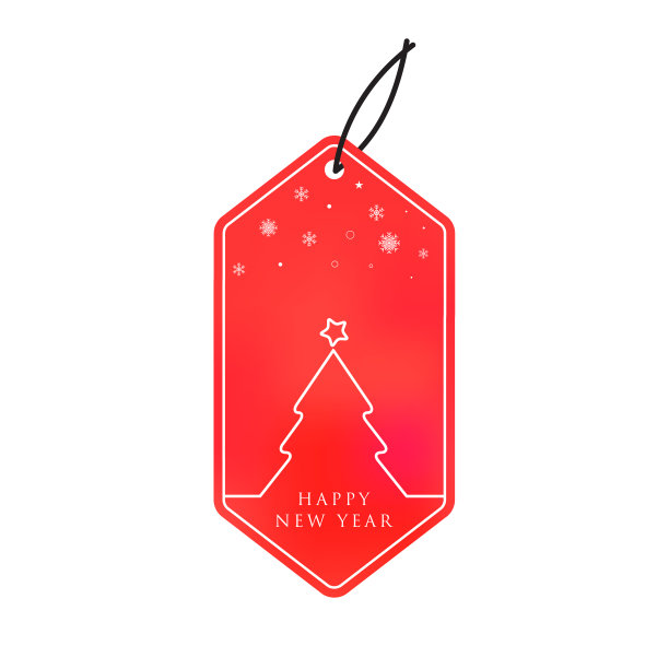 新年快乐。2021刻字。价格标签向量。销售标签向量孤立股票插图图片下载