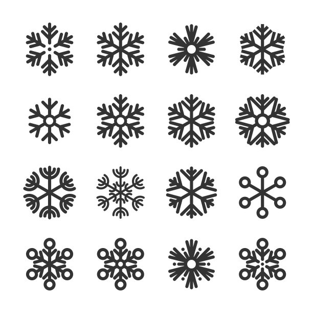 雪花图标图片下载