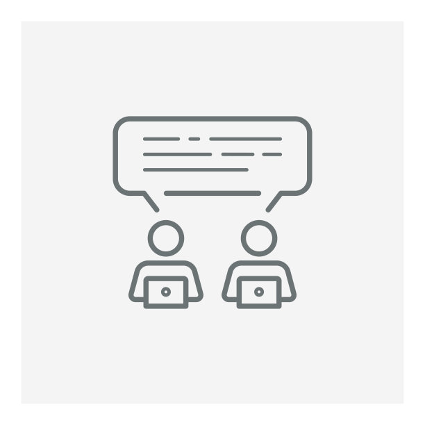 在家办公线条图标，居家图标图片下载