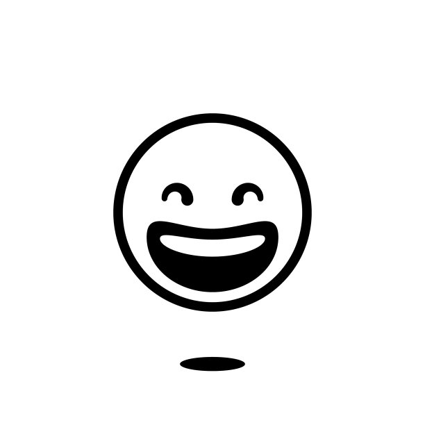 表情符号可爱的线条艺术风格图片下载