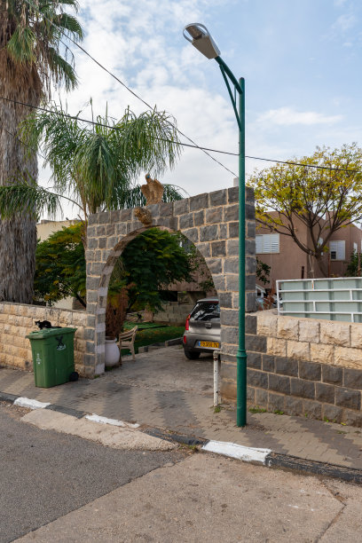 以色列北部加利利地区卡玛村的阿迪格民族风格建筑图片下载