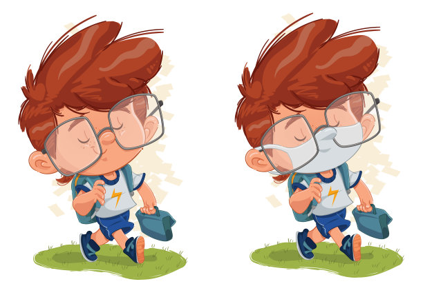 男孩走图片下载