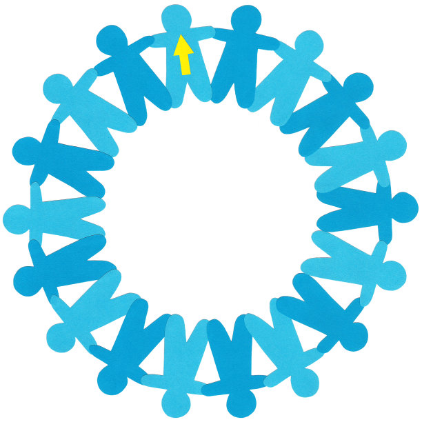 蓝色男孩指出图片下载