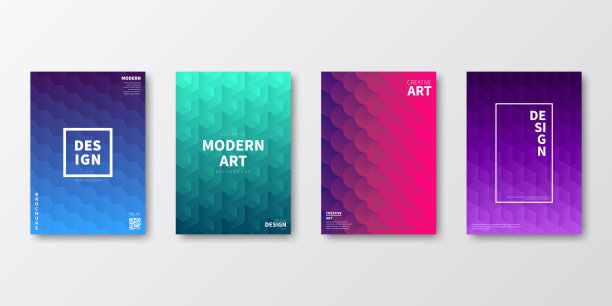 宣传册模板布局，封面设计，商业年度报告，传单，杂志图片下载