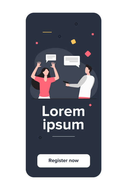 一个愤怒的家伙拿枪威胁一个可怕的女人图片下载