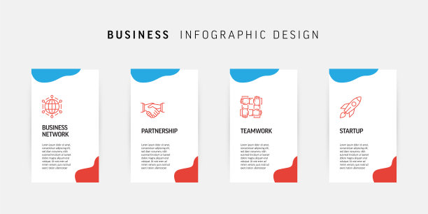 业务相关流程信息图设计图片下载